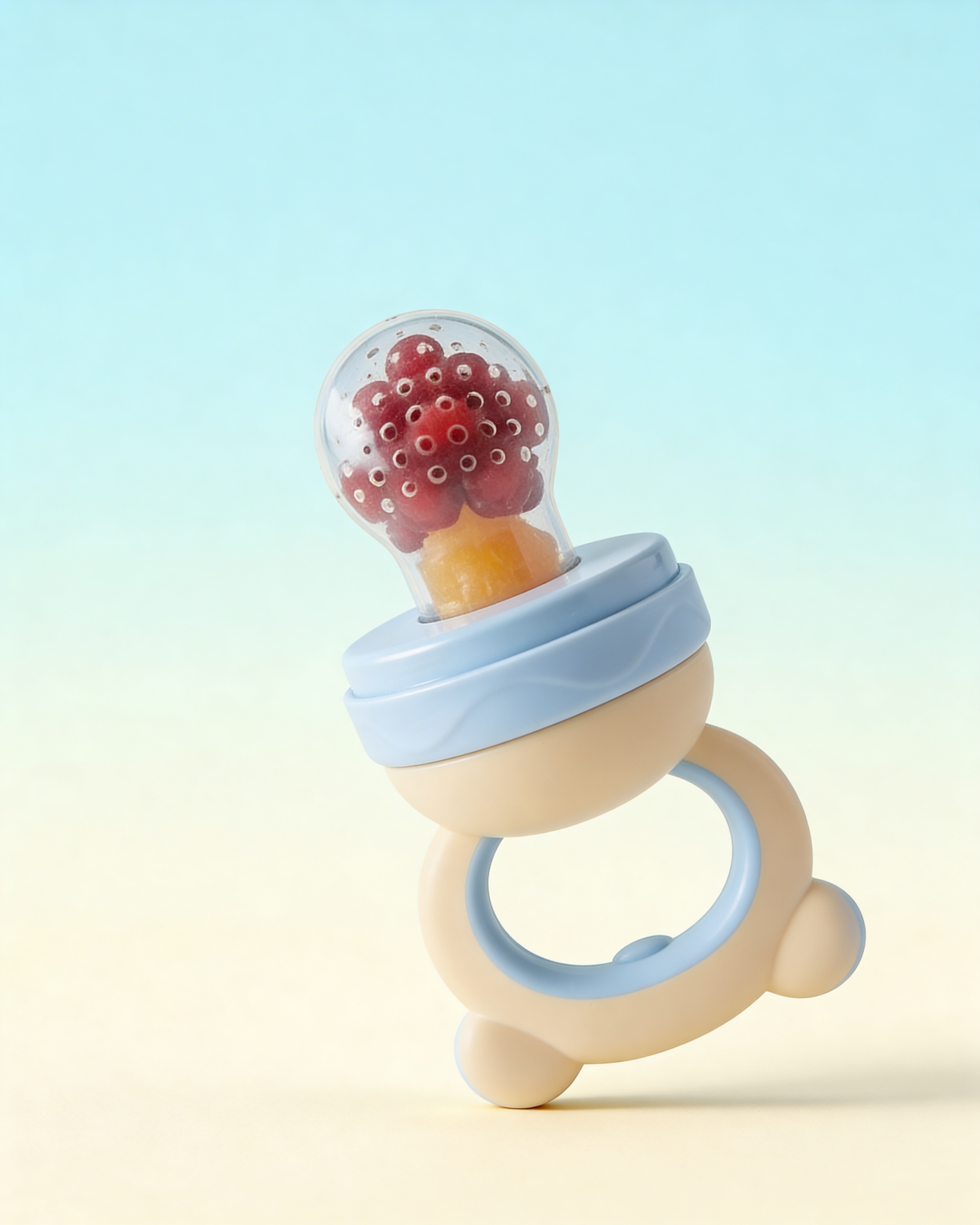 Baby Fruit Nibbler and Silicone Food Feeder